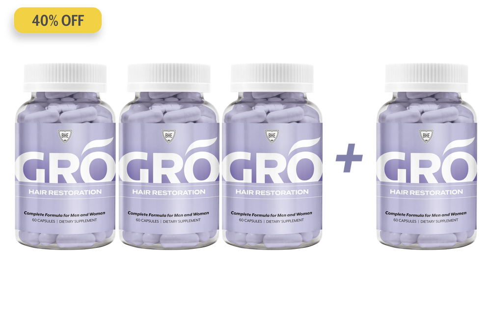 GRO by The Beverly Hills Escape With DHT-Stopping Ingredients to Help Your Hair Grow Thicker, Longer, and Faster